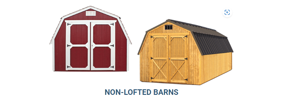 Barn with 4ft walls